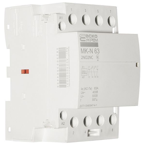 Модульный контактор MK-N 4P 63A 2NO2NC 220V 17922 фото