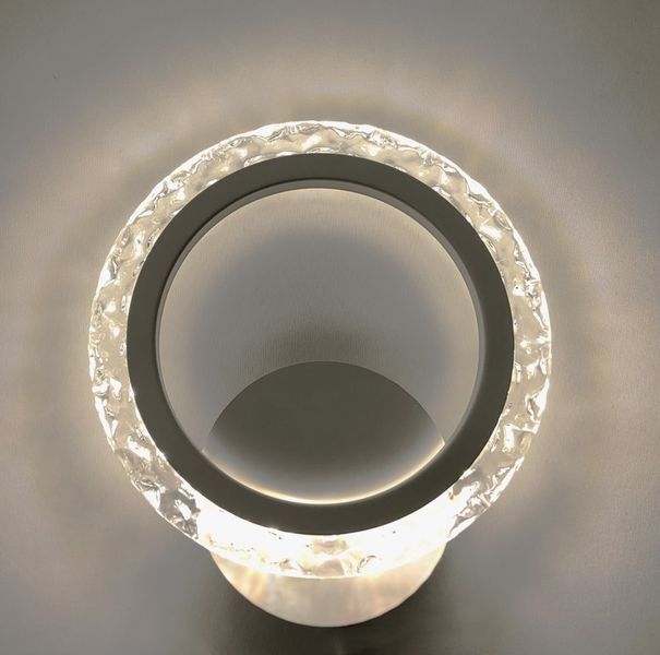 Светильник светодиодный настенный, бра LUMINARIA EUROPA 12W R220 ON/OFF WHITE/ICE 220V IP20 EUROPA 12W R220 ON/OFF WHITE/ICE  фото