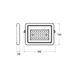 EUROLAMP LED Прожектор чорний з датчиком руху 50W 6500K LED-FL-50/65(sensor) фото 2