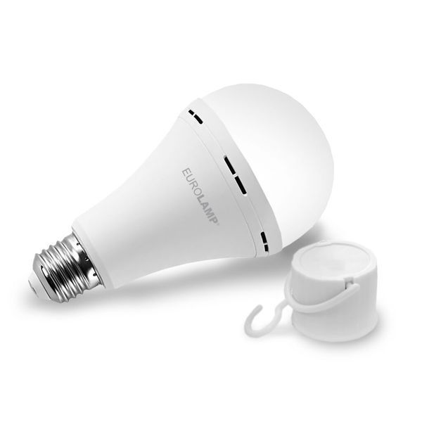 LED Лампа з акумулятором  А60-7W-E27-4000K, гарантія 1 рік. Акція при покупці 5шт +1 Безкоштовно 20800N фото
