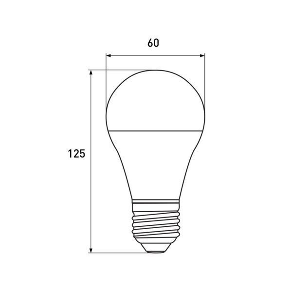 LED Лампа з акумулятором  А60-7W-E27-4000K, гарантія 1 рік. Акція при покупці 5шт +1 Безкоштовно 20800N фото