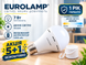 LED Лампа з акумулятором  А60-7W-E27-4000K, гарантія 1 рік. Акція при покупці 5шт +1 Безкоштовно 20800N фото 1
