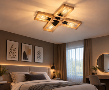 Светильник настенный Vesta Light Wooden Frame 64224 Натуральный 64224 фото