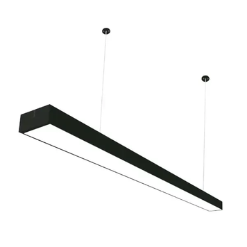 Лінійний LED світильник LN-5-36-12070-5-B 36W 5000К 1200mm чорний з підвісом 25505 фото