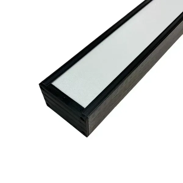 Лінійний LED світильник LN-5-36-12070-5-B 36W 5000К 1200mm чорний з підвісом 25505 фото