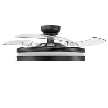 LED Світильник з вентилятором VIDEX CLF01 60W 3000K-4200K-6000K Black VL-CLF01-60CB фото