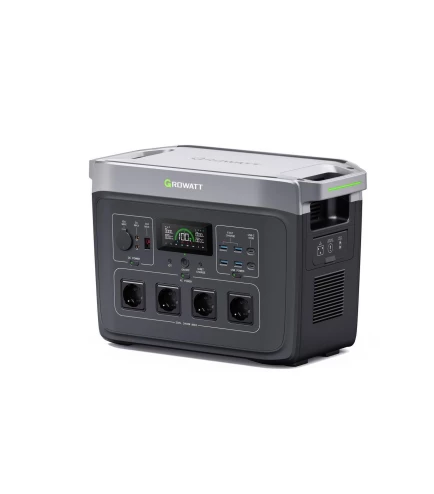 Портативна зарядна станція Growatt INFINITY 2000 PRO ємність 2048 Вт&middot;год потужність 2400w LiFePO4 Growatt фото