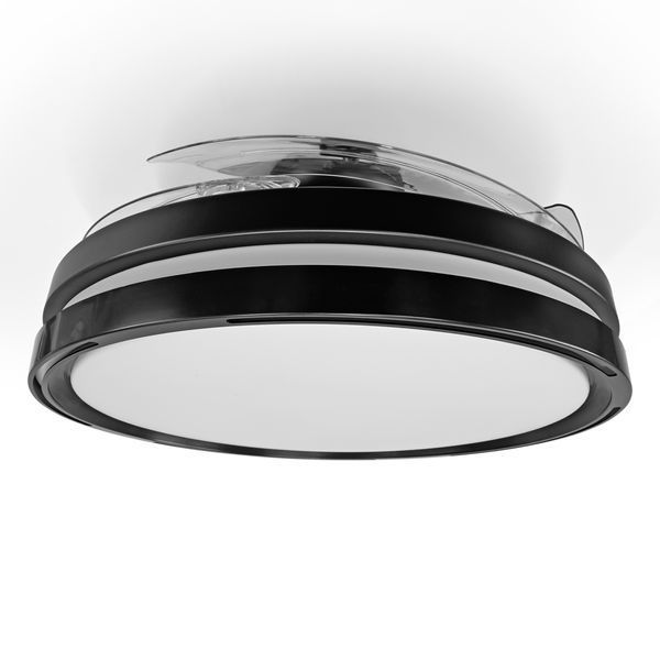 LED Світильник з вентилятором VIDEX CLF01 60W 3000K-4200K-6000K Black VL-CLF01-60CB фото