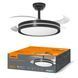 LED Світильник з вентилятором VIDEX CLF01 60W 3000K-4200K-6000K Black VL-CLF01-60CB фото 2