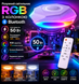 Вибух яскравості Світильник світлодіодний Biom SMART SML-R46-70-M-RGB 3000-6000K 55Вт с д/к муз. BT APP 23958 фото 1