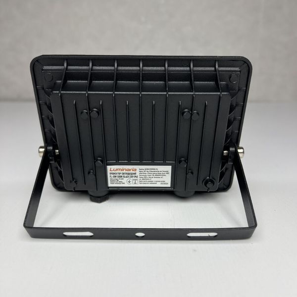 Прожектор світлодіодний LUMINARIA FL-30W 5000K BLACK IP65 не мерехтить FL-30W фото
