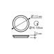 EUROLAMP LED Светильник круглый DownLight 9W 4000K черный LED-DLR-9/4(new)(black фото 2