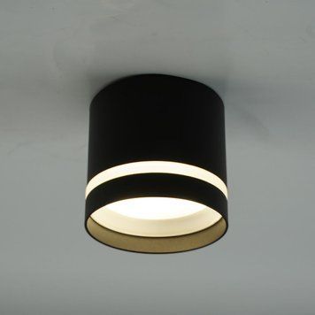 Світильник точковий накладний LUMINARIA GUSTA 1xGX53 чорний GUSTA 1xGX53 BLACK фото