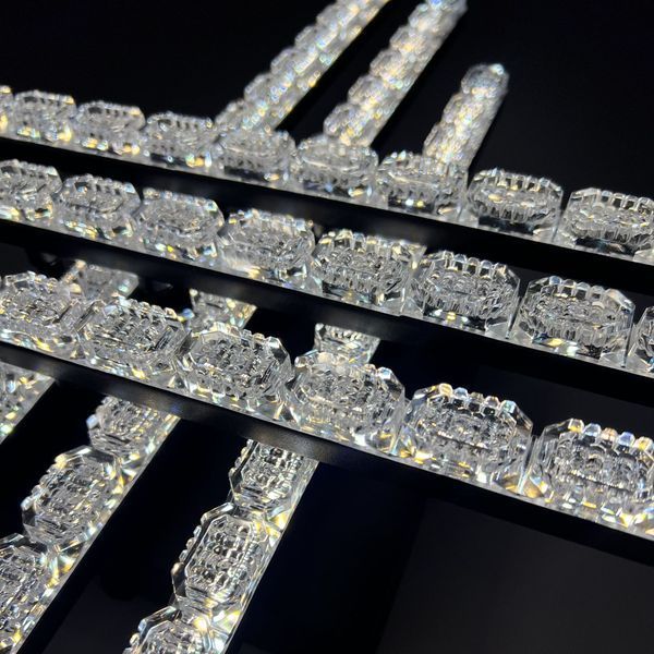 Світильник LED стельовий LUMINARIA MIRANDA CROSS 90W 6L BLACK (з пультом)Площа: до 25 м&sup2; MIRANDA CROSS 90W фото