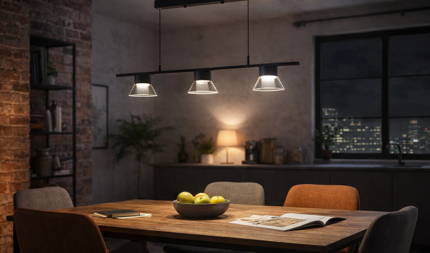 Світильник підвісний LUMINARIA ADEL P 3xGX53 BLACK 20726 фото
